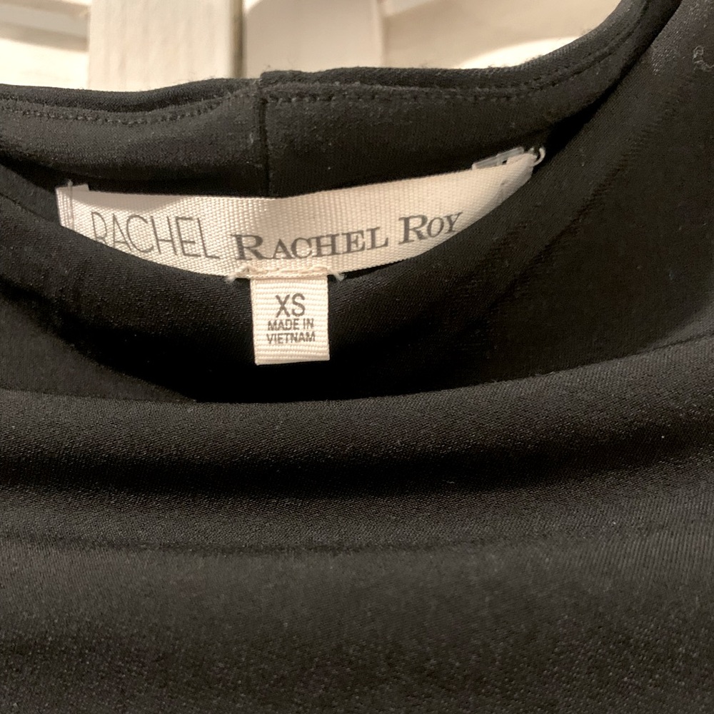 Rachel Roy black, cold shoulder, Long sleeve dress